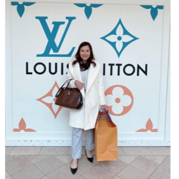 💯 Auth Louis Vuitton Rivoli Brown Satchel Bag - Picture 8 of 8